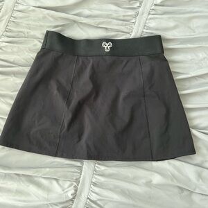 Aritzia TNAslick Court MicroSkirt Black